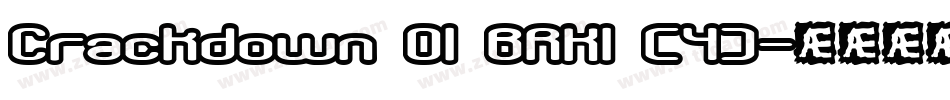 Crackdown O1 BRK1 (4)字体转换
